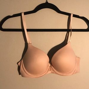 32C Light Pink Aerie Bra Demi Push-Up